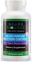 Control de Infección Neuro Inmunitaria – Complemento de Soporte Inmunitario avanzado – Ayuda a mantener el equilibrio de levaduras y función digestiva - Contiene Monolaurin, L lisina, Elderberry, Cinnamon &amp; Olive Leaf