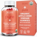 Bueno. Camino Orgánica Manzana Vinagre Gummies con la Madre - USDA Organic ACV Gummies - Vinagre de sidra de manzana con la Madre para la Salud Gut - Vegan, No GMO, 60 Ct