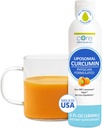 Core Med Science Liposomal Curcumin Liquid Turmeric Supplement, 6 Fl Oz - High Absorption Health Support for Adults - Turmeric Liquid Drops Eso promueve el cognitivo
