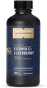 Quicksilver Scientific Liposomal Vitamina C + Elderberry - Liposomal Vitamina C 1000mg con Superior Absorción Tecnología " Tocotrienols - Antioxidante " Immune Support Tonic (100ml)