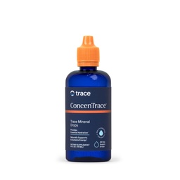 Trace Minerals ConcenTrace Trace Mineral Drops - Suplemento líquido para bonificación &amp; Soporte Conjunto - Ayudas Hidratación " Restauración electrolítica - Unflavored-Original, 4 fl oz (48 Servimientos)