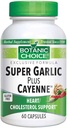Botanic Choice Super Ajo Plus Cayenne, 60 cápsulas