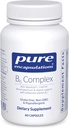 Pure Encapsulations B6 Complex - Supports Nervous System & Brain Health* - Includes B Vitamins - Contains Enriched Vitamin B6 - Non-GMO & Gluten Free - 60 Capsules