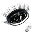 Lashify Bold 16mm Gossamer Eyelash Extensiones Rellenar, Negro, DIY False Lashes para un look natural
