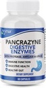 Arymar Pancrazyne Probiotics, Digestive Enzymes with Amylase, Protease, Lipase " Lactobacillus, Gut Health " Digestive Support Supplement, 60 Capsules