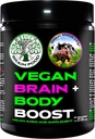 Cerebro vegano &amp; Body Boost: The Cherry On Top of A Plant-Based Lifestyle ← Inteligencia de trabajo anti-Envejecimiento físico ← Aminoácidos veganos - Creatine, Taurine &amp; Beta Alanine ← 67 Servings/500g