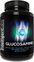 Intelligent Labs Glucosamine and Chondroitin High Strength Complex with MSM Silencio 180 Capsules ← Immune System Support  with Turmeric, Boswellia, and Quercetin Joint Care Supplements