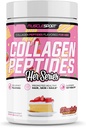 Musclesport Collagen Peptides - Hidrolyzed Grass Fed Collagen Powder Suplemento - Promueve el cabello saludable, la piel, las uñas, las articulaciones - 30 Sirviendo (Strawberry Shortcake)