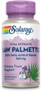 SOLARAY Saw Palmetto Extract - Salud de la próstata y apoyo al tracto urinario - 136 mg ácidos grasos y esteroles - Garantía de devolución de dinero de 60 días de laboratorio (60 piezas, 60 Softgels)