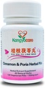 GUI Zhi Fu Ling Wan 桂- Cinnamon ' Pills Poria - Alivio del Ciclo Natural - Ayuda Cántaros Menstruales, Bloating, Incomodidad del Período - Promover la Salud de las Mujeres - Todo Natural - 126 Ct (1 Bottle)