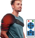 sticro Hombro de Calefacción Masajeador para Alivio de Dolor, Masaje de Vibración Hojas Calentadas para Hombro Derecha Derecha Derecha Derecha Derecha, Rotador Cuff Lesiones, Artritis para Hombre Mujeres - XL/XXL