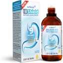 IBShield Tincture 100ml ← 6+3=9 Herbs  Iberis Amara, Peppermint, Chamomile, Lemon Balm, Caraway, Licorice, Angelica, Celandine &amp; Mary's Thistle ← Original Herbal Formula Supports Digestive Wellness