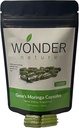 Gene's Moringa Fine Green Powder 100 Veg. Capsules, High Potency, Energy Focus and Alert, Incrementar Immune Systym
