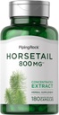 Piping Rock Horsetail Capsules 800 mg Silencio 180 Conde ← Herb Extract Suplemento Silencio no GMO, Gluten Free