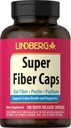 Lindberg Super Fiber Suplemento Silencio 180 Capsules ← Oat, Pectin, " Psyllium ← No Gluten "