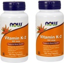 Ahora Alimentos Vitamina K-2 100 mcg - 100 Vcaps ( Multi-Pack)
