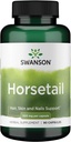 Swanson Horsetail - Herbal Supplement Supporting Healthy Hair, Skin & Nails - Natural Ingredients for Bone Health & Urinary Tract Support - (90 cápsulas, 500 mg cada uno)