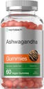 Horbäach Ashwagandha Gummies for Women and Men ← 60 Cuenta fort Vegan, Non-GMO, Gluten Free Supplement ← Tropical Flavor