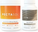 EcoNugenics Ultimate Immune System Support Pack - PectaSol-C Modified Citrus Pectin- 454 Grams &amp; MycoPhyto Medicinal Mushroom Health- 60 Capsules