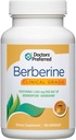 DOCTORS' PREFERRED Berberine Clinical Grade Suplemento - Doctor Formulado Silencio 1500 mg por servicio diario Ø 90 Conde