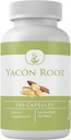 PURE ORIGINAL INGREDIENTES Yacon Root, (100 cápsulas) Siempre puro, sin aditivos ni artillería, Lab Verified