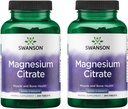 Citrato de magnesio de Swanson Super-Strength (112.5 Mg Por Tablet) 240 Tabs (2 Pack)