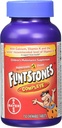 Flintstones Chewable Kids Vitamins, Multivitamina completa para niños y niños pequeños con hierro, calcio, vitamina C, vitamina D &amp; más, 300ct (Pack of 2 150 Count Bottles)