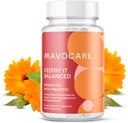 MavoCare Probiótico para Mujeres – BV &amp; Levadura Apoyo a la Infección, pH Balance, Odor Relief, Gut Health – 30ct Vegan Capsules con Prebióticos, Calendula & Ajo para la Salud Vaginal y la Digestión