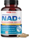 Complejo Liposomal Nicotinamide Riboside – NR con Resveratrol, Quercetin &amp; Más – 150 cápsulas – Hecho en EE.UU.