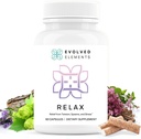 All-Natural Muscle Relaxer TEN 60 Capsules ANTE Spasm Relief with Magnesium, Passion Flower, and Valerian Root ANTE Relieves Muscle Spasms, Tension, and Promotes Calmness