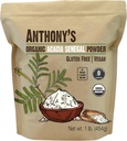 Anthony's Organic Acacia Senegal Powder, 1 lb, Batch Tested Gluten Free, Non GMO, Soluble Fiber, Prebiotic
