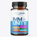 10-In-1 Immune Support Supplement: Immune Boosters for Adults &amp; Kids Daily Immunity Defense with Key Immune System Vitamins Zinc, Vitamin C and D, Plus Elderberry, Quercetin, Echinacea &amp; Más, 60 Caps