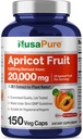 NusaPure Apricot 20:1 Extracto, 1000 mg Equivalente a 20.000 mg 150 cápsulas vegetarianas (Vegan, No GMO)
