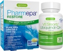 Pharmepa Restore EPA &amp; VESIsorb Ubiquinol-QH CoQ10 Heart Health Bundle, por Igennus
