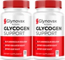 (2 Pack) Glynovax Pills, Glynovax All-Natural Support Pills, Glynovax Official Advanced Formula, Glynovax for Optimal Health, Glynovax Support Pills Reviews, 60 cápsulas para 2 meses