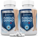 Laboratorios justificados (2 Pack) Fungus Defend Max Pills 40 Billion CFU Probiotic 120 Capsules
