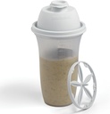 SIGNORA WARE Shaker Bottles TENIDO 17-Once Plastic Protein Shake Bottle for Meal Replacement Shakes " Smoothies, Beverages, Mixing Salad Dressing " Sauces, Margarita, " More