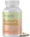 Elevate Lactation Supplement Silencio Natural Lactation Support for Breastfeeding Mothers ← Breast Milk Supply Incrementar el apoyo a Fenugreek, Moringa, Alfalfa &amp; More ← Vegan, Non-GMO, 60 cápsulas