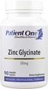 Pacientes One Zinc Glycinate 30mg Silencioso Suplemento para apoyar el sistema de inmunología Salud* Silencioso Absorción de zinc