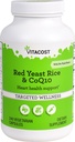 Vitacost Red Yeast Rice &amp; CoQ10 con Niacina No-Flush - 240 cápsulas vegetarianas