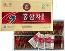 Pocheon 300g(10.6oz), coreano 6Años Panax Red Ginseng Root Extracto Tea Gold, 100 Tea Bags, 15% Ginseng Extract, Natural Immune Support