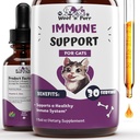 Soporte inmunitario para gatos - Ayuda a apoyar un sistema inmunitario saludable - Cat Immune Booster - Cat Immune Support - Cat Immune Supplement - Immune Support Cats - Cat Immune Support Supplement - 1 fl oz