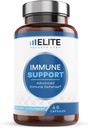 Ultimate 9-in-1 Immune Support Boost – 1000mg Vitamin C, D, Zinc, Echinacea, Quercetin &amp; Más – USA Third Party Lab Tested, Gluten-Free, 60 cápsulas – Made in USA