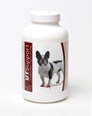 Saludable razas francesas Bulldog Cranberry Chewables 75 Cuenta