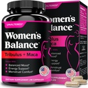 UNALTERED Hormone Balance & Mood Support for Women - Naturally Supports Hormonal Balance & Energy with Tribulus Terrestris & Red Maca Root Extract - Dietary Supplement - 90 Vegan Capsules