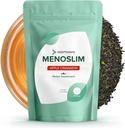 Voom Vaya MenoSlim w/Black Cohosh for Menopause - Suplementos de equilibrio hormonal para mujeres - Alivio para Bloating, Flashes calientes, Fatiga, Meno-Belly - Apple Cinnamon - 30 Teabags
