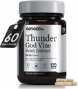 AMALTH Thunder God Vine Root – Tripterygium Wilfordii Herbal Suplemento – Capsules con Lei Gong Teng Extracto con Triptolide – 120 cápsulas