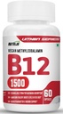 Suplemento de vitamina B12 (60 cápsulas)