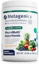 Metagenics PhytoMulti Superfoods - Organic Fruit & Vegetable Superfood Powder Blend - for Overall Wellness & Immune System Support - Tropical Fruit Flavor - 29 Servings - 10.58 Oz