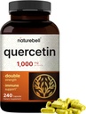 NatureBell Quercetin 1,000mg Per Serving, 240 Capsules | Ultra Strength Bioflavonoid Supplement for Immune Support | Third-Party Tested, Non-GMO, Gluten-Free